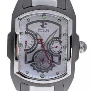 Invicta 43mm Lupah Limited Titanium Meteorite Auto Power Reserve Watch Ref 5759!